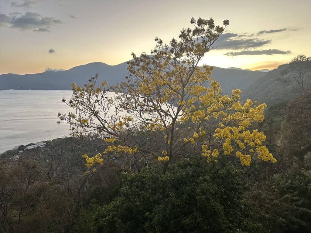 Lago de Coatepeque at Sunset